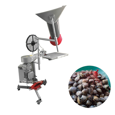 800W Mesh Net Bags Packing Machine Fruit And Vegetable Seashells Packing Machine