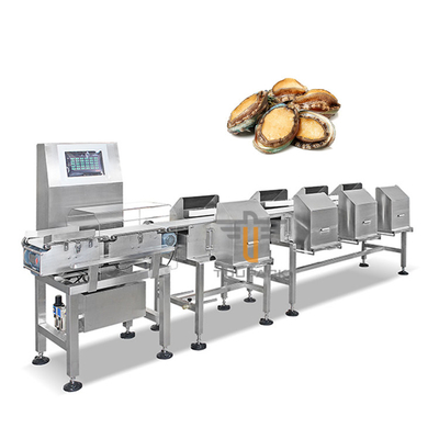 Waterproof Fish Abalone Seadfood Weight Sorting Machine High Speed