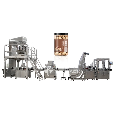 High Speed Snack Food Packaging Machine 25-30 Bags / Min ≤±1% Accuracy