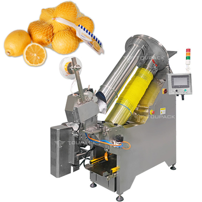 250grams Vegetable Net Bag Packing Machine Oranges Packing Net Bag Machine