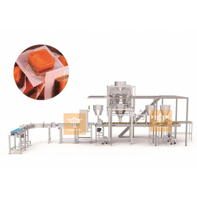 Automatic Square Butter Pepper Filling System 10 Head Weigher Pepper Filling Machine