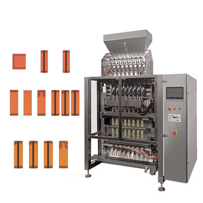 Automatic Multilane 4 Side Seal Sachet Protein Powder Packaging Filling Machine Pouch Colagen Powder Machine