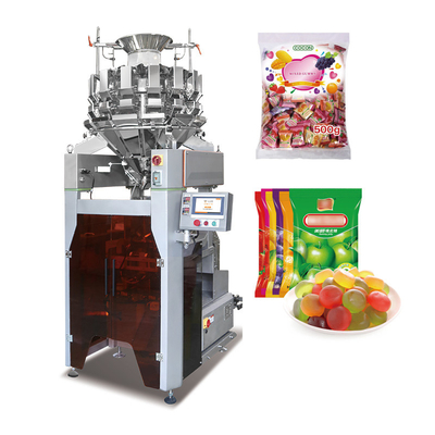 Former Pack Machine Sugar Snack Granule Packing Machine White Beans Packaging Machine