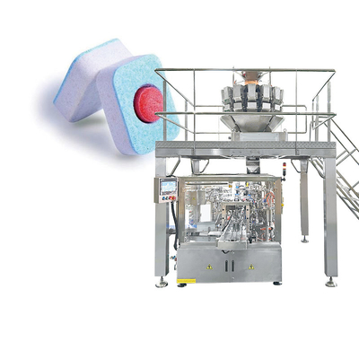 High Speed Automatic Dishwasher Detergent Tablets Pods Pouch Packing Machine Dishwasher Powder Gel Pods Bag Packing Machine