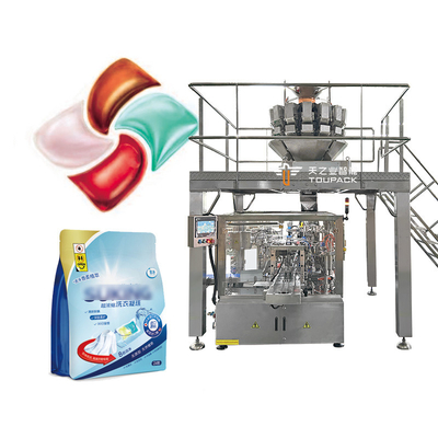 Automatic Dishwasher Detergent Tablets Vertical Cartoning Machine Box Packing Machine