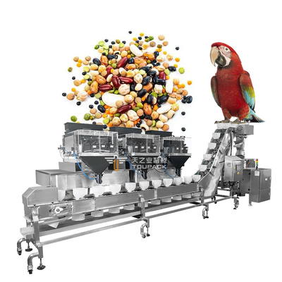 Automatic Multihead Weigher for Parrot Food Packing 2.5kg