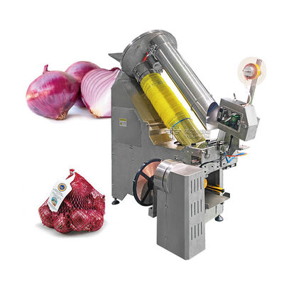 Automatic 0.5kg-5kg Mesh Bag Packing System with Clipping and Labeling