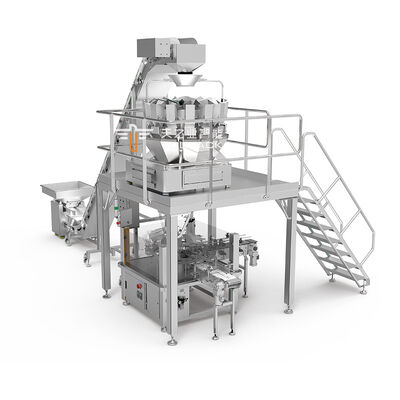 High Speed Automatic Jerky Weighing and Plastic Can Filling Machine for Beef Pork Chicken Dried Meat Snacks