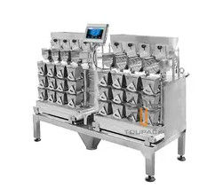 Fast 60P/M 8 Head Multi Head Weighing Machine For Sticky Food