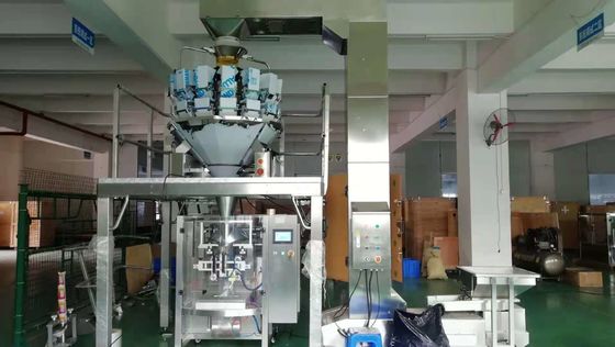 VFFS Vertical Packaging Machine Multihead Weigher Food Auto Form Fill Sealing