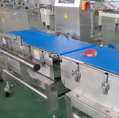 CW220 120 BPM Belt Check Weigher Weight Sorting Machine