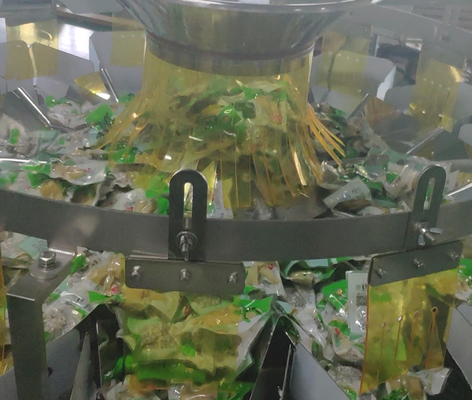 120 P/M SUS 304 Multihead Weigher Packing Machine For Nuts Seeds