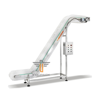 20m/min Nuts Packing Machine Food Grade Cherry Tomato Stainless Steel Swan Neck Tilting Conveyor