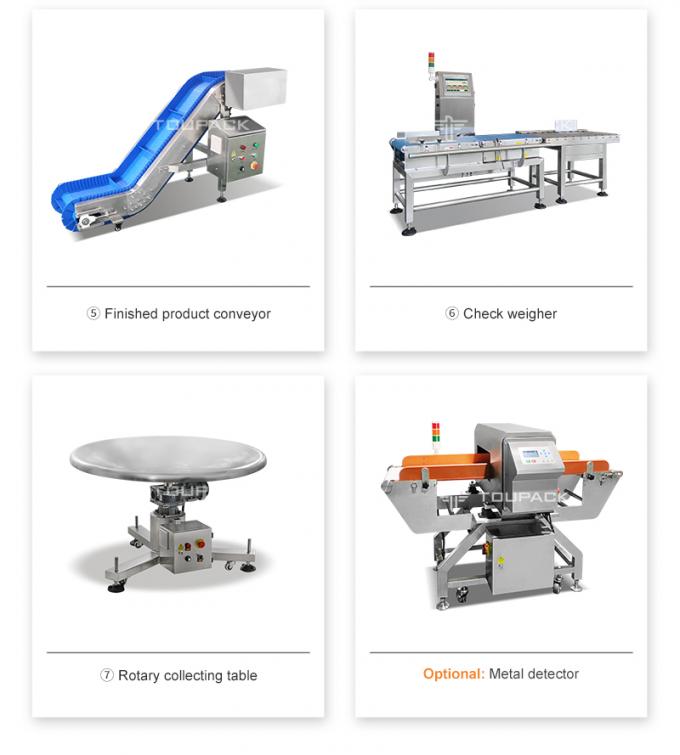 Automatic Multihead Weigher Packaging Machine for Nuts & Snacks