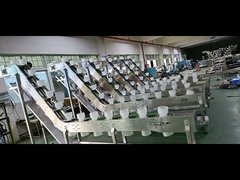 Bowl lifting machine for granule foods