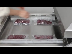 Semi vacuum packaging and sealing machine