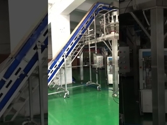 Conveying,packing and weighting machine integration for the food packing . Full automatic