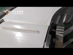 Variable direction conveyor for Bagged corn