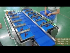 12 Head Belt Multihead Weigher For Spicy chicken shashlik Weighing