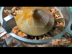 pickled food sticky Chicken wings and chicken steak Screw Multihead Weigher