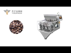 High Accuracy 4-head linear weigher for granular products with good flowability