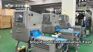X-Ray Inspection Machine for Packaged and Bulk Food Products